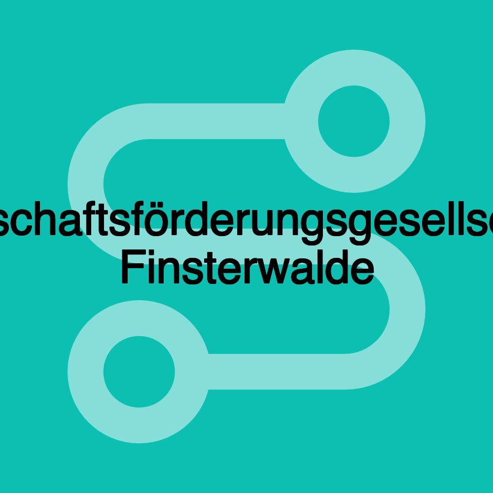 Wirtschaftsförderungsgesellschaft Finsterwalde