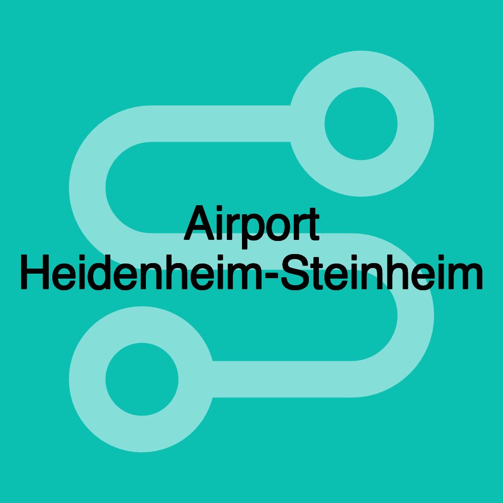 Airport Heidenheim-Steinheim