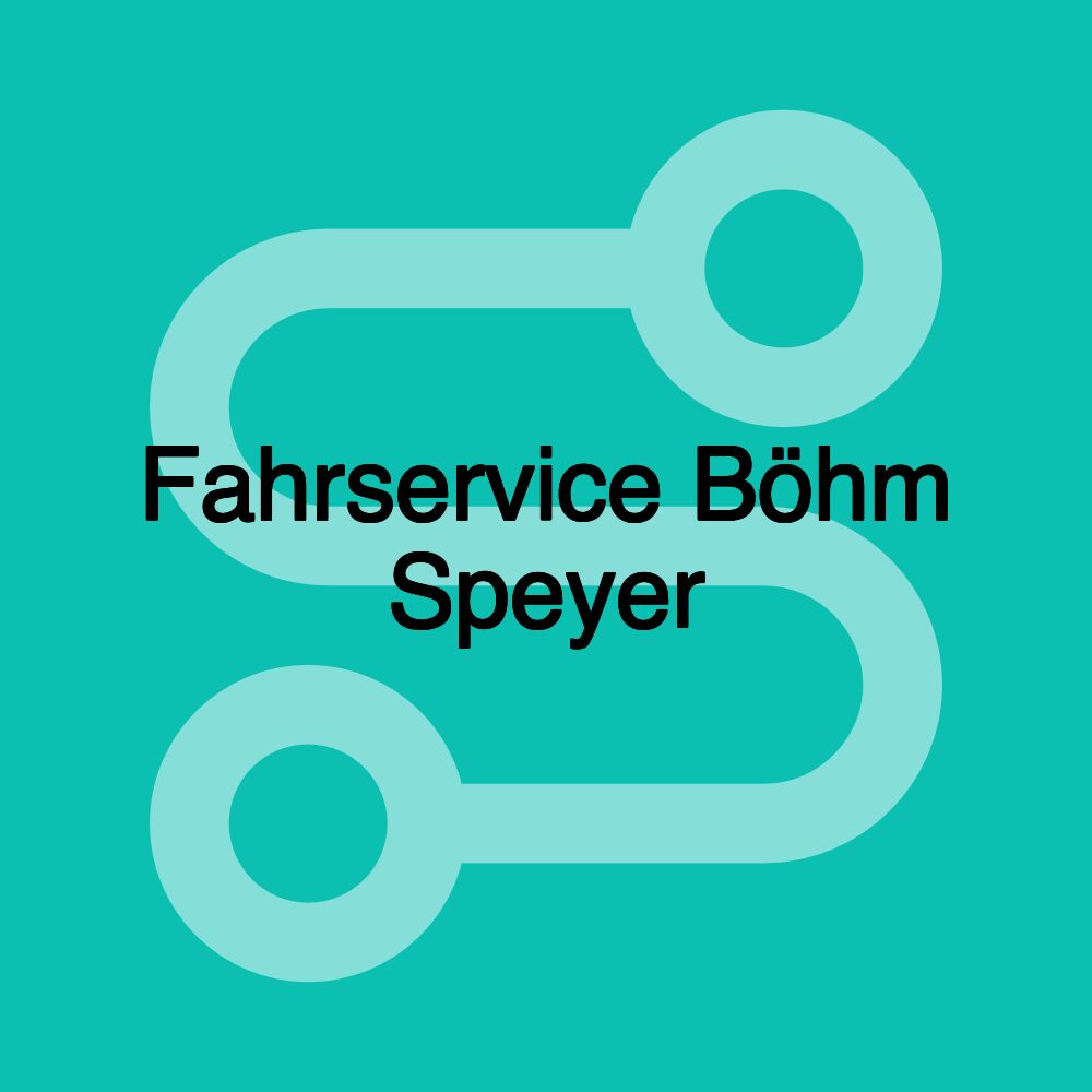 Fahrservice Böhm Speyer