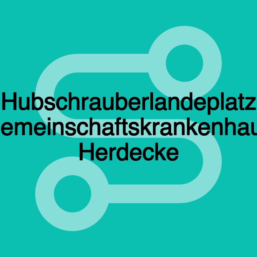 Hubschrauberlandeplatz Gemeinschaftskrankenhaus Herdecke