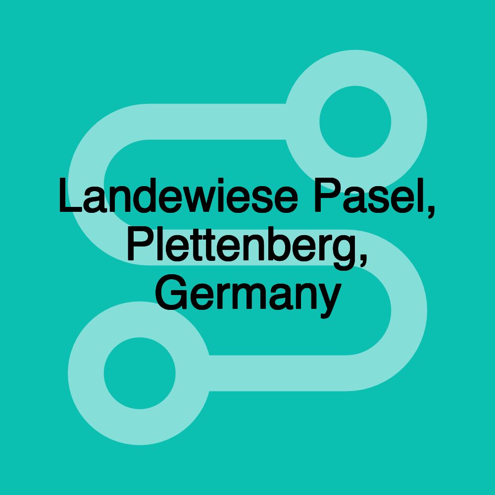 Landewiese Pasel, Plettenberg, Germany