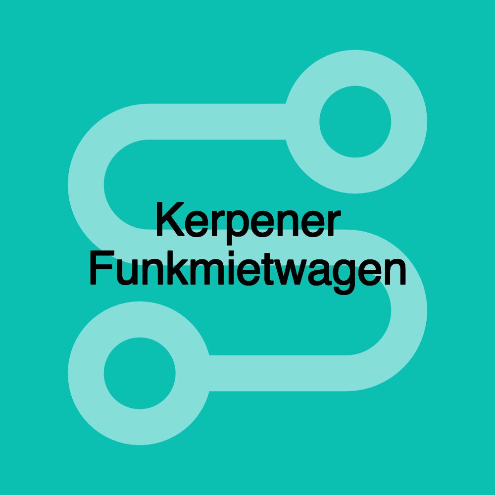 Kerpener Funkmietwagen