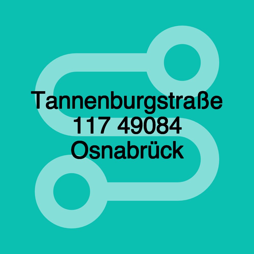 Tannenburgstraße 117 49084 Osnabrück