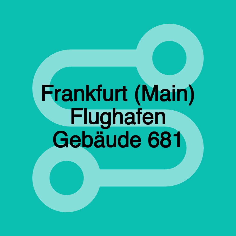 Frankfurt (Main) Flughafen Gebäude 681