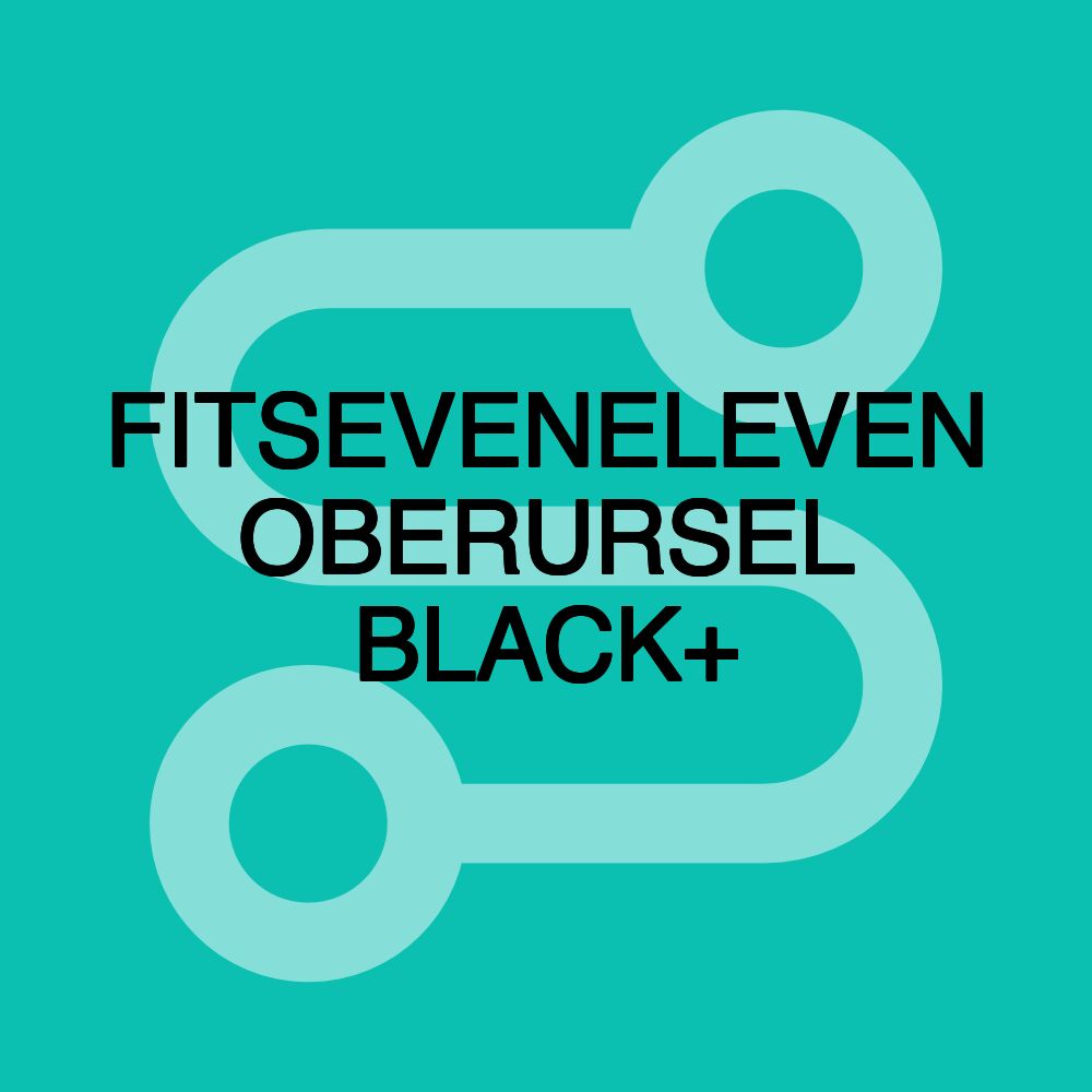 FITSEVENELEVEN OBERURSEL BLACK+