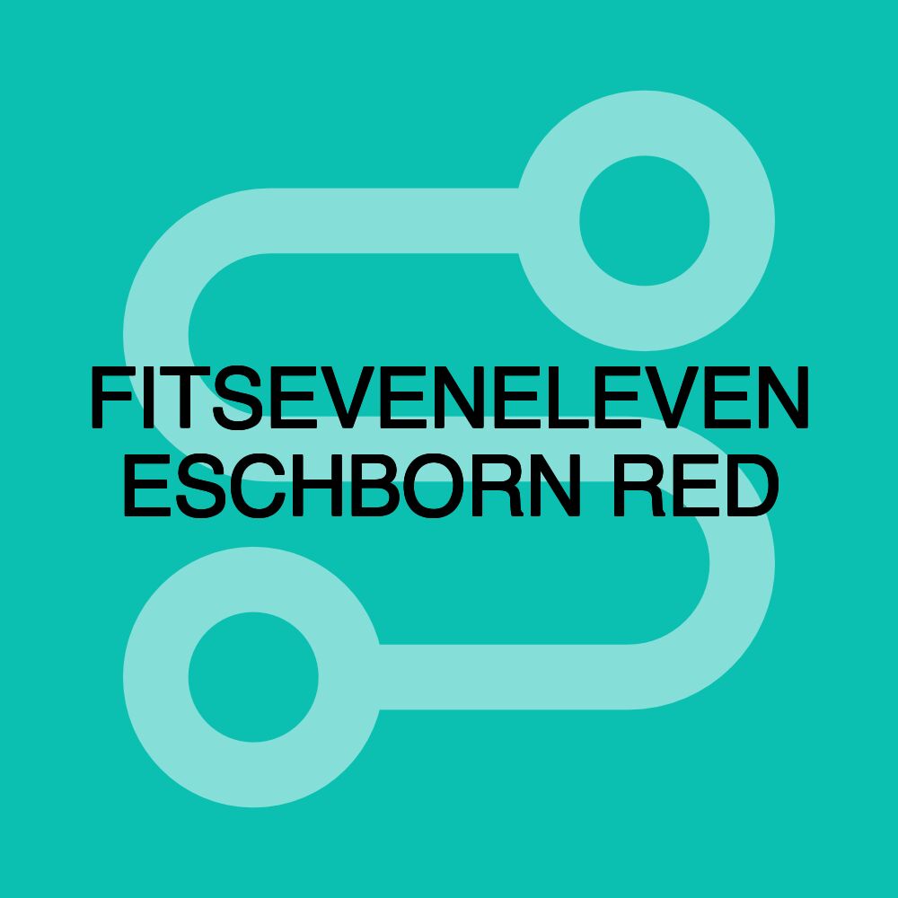 FITSEVENELEVEN ESCHBORN RED