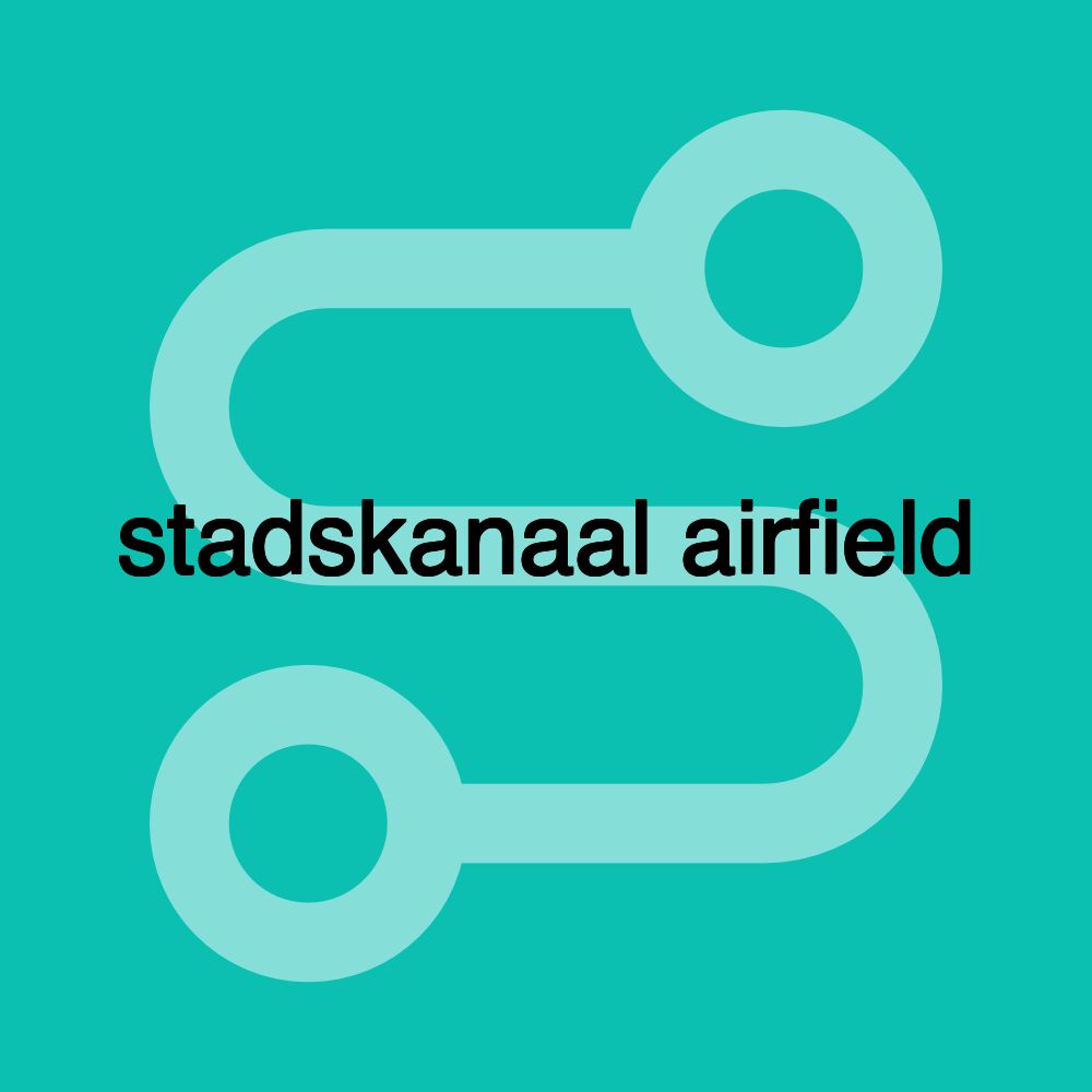 stadskanaal airfield