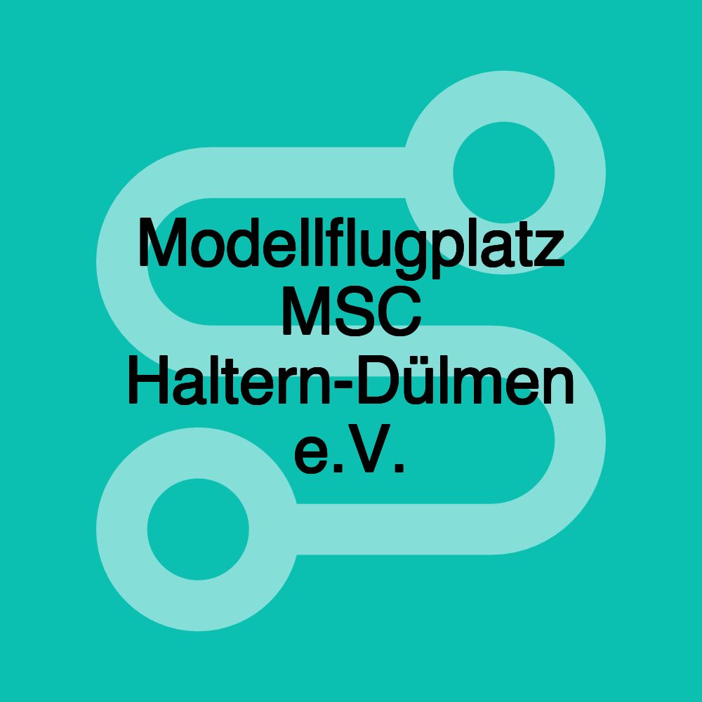 Modellflugplatz MSC Haltern-Dülmen e.V.