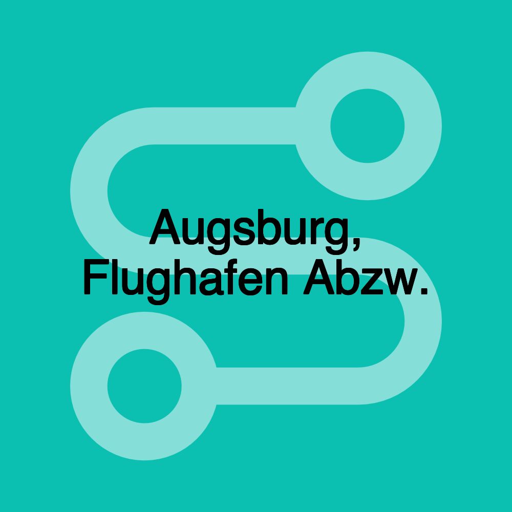 Augsburg, Flughafen Abzw.