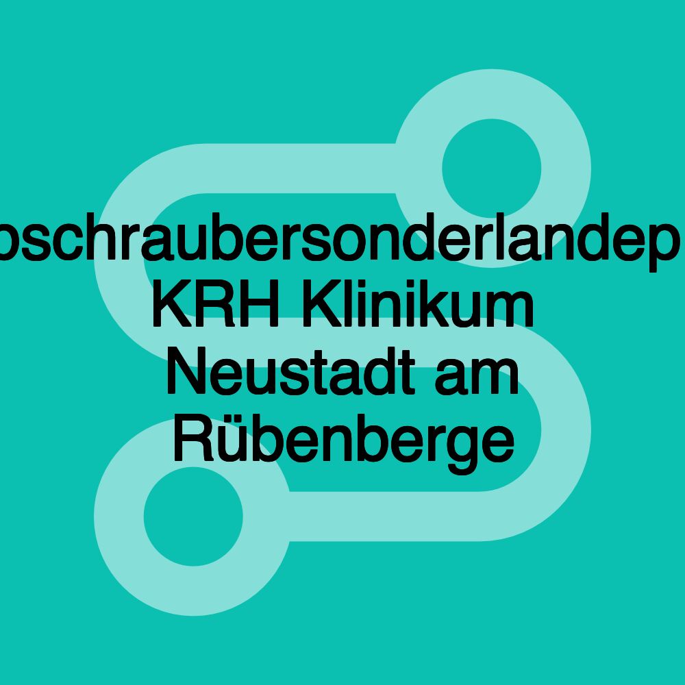 Hubschraubersonderlandeplatz KRH Klinikum Neustadt am Rübenberge