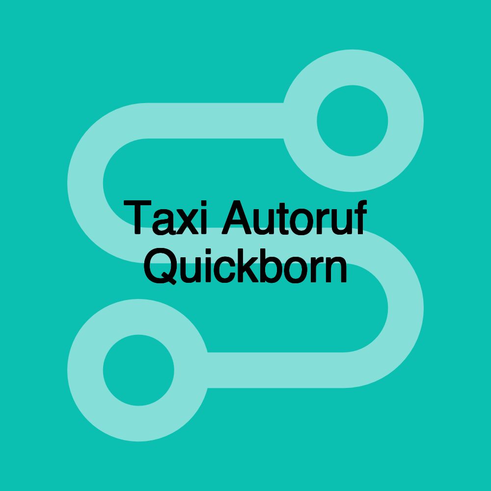 Taxi Autoruf Quickborn