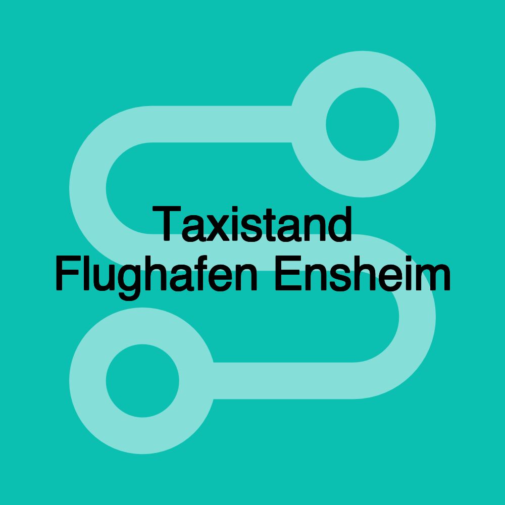 Taxistand Flughafen Ensheim