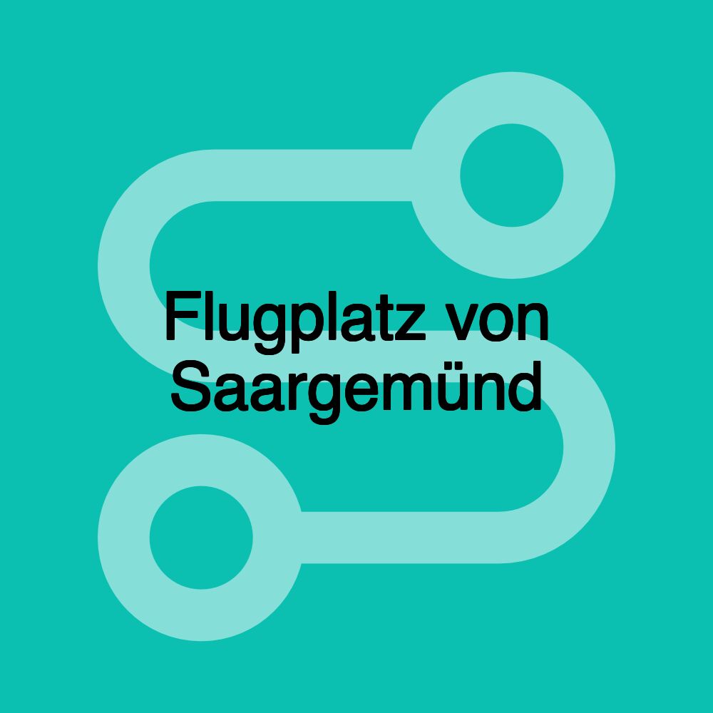 Flugplatz von Saargemünd