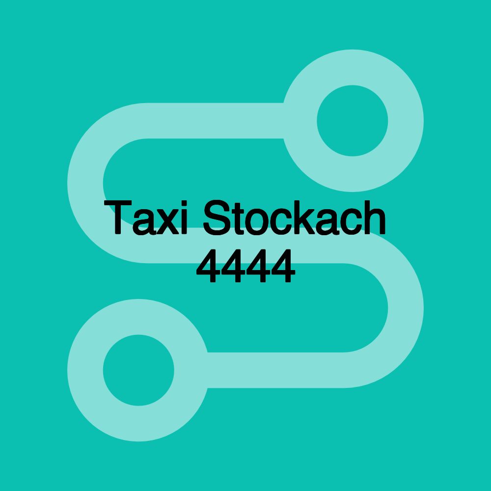 Taxi Stockach 4444