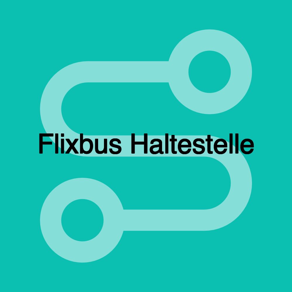 Flixbus Haltestelle