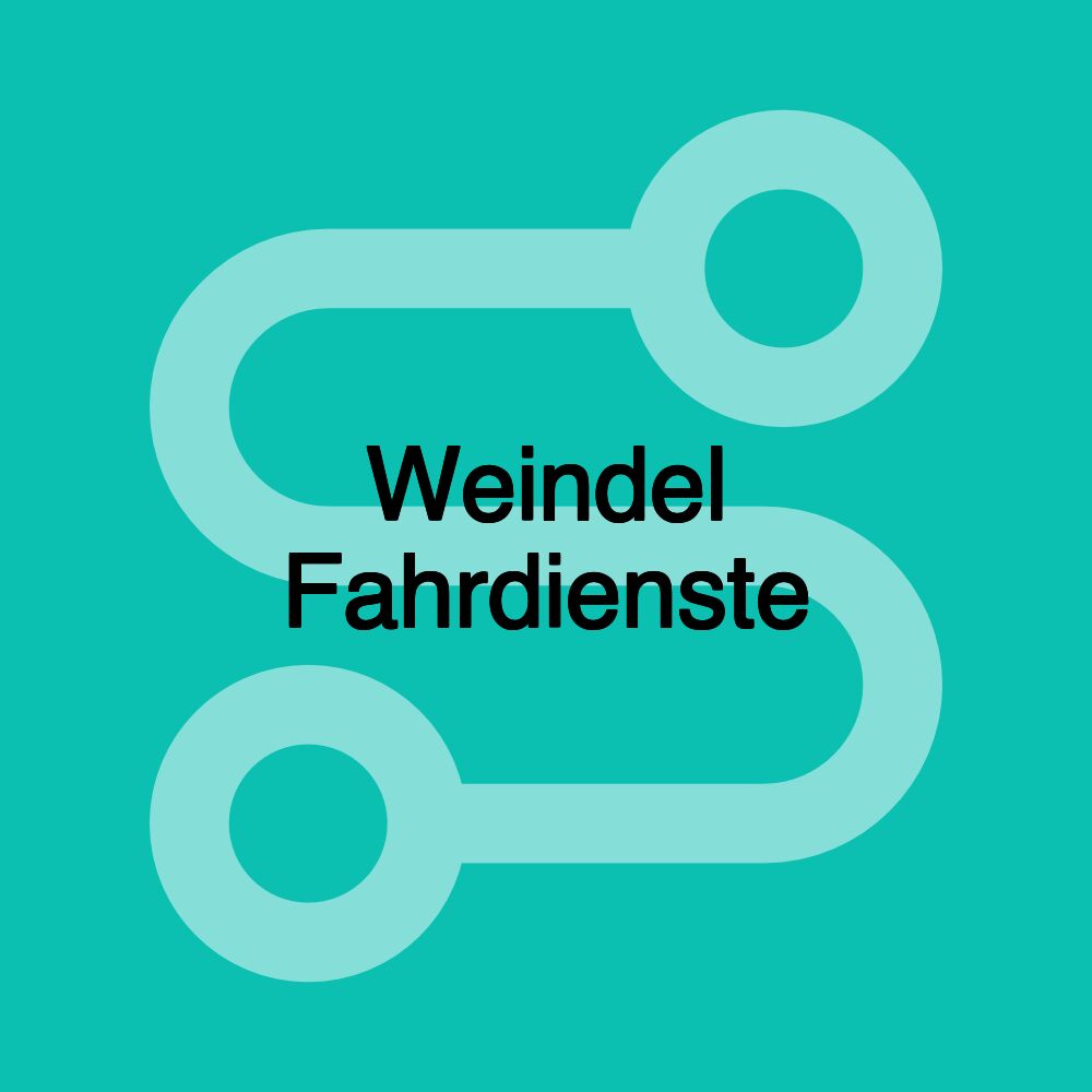 Weindel Fahrdienste