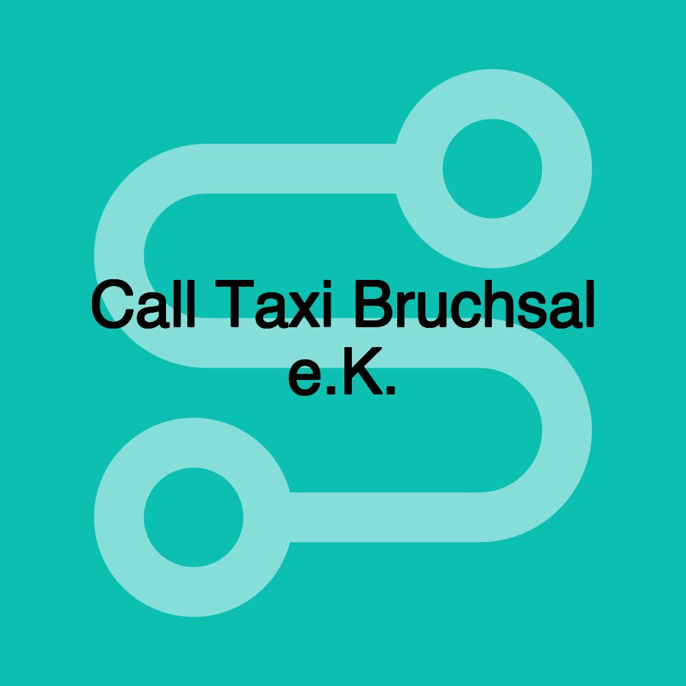 Call Taxi Bruchsal e.K.