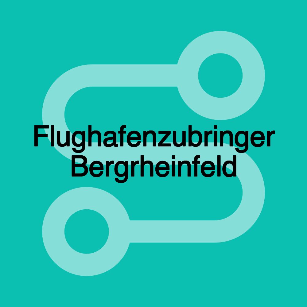 Flughafenzubringer Bergrheinfeld