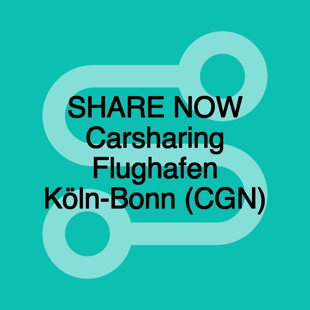 SHARE NOW Carsharing Flughafen Köln-Bonn (CGN)