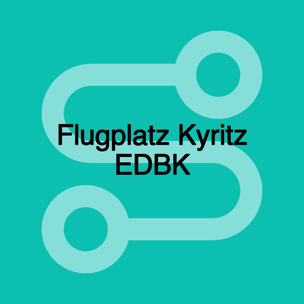 Flugplatz Kyritz EDBK