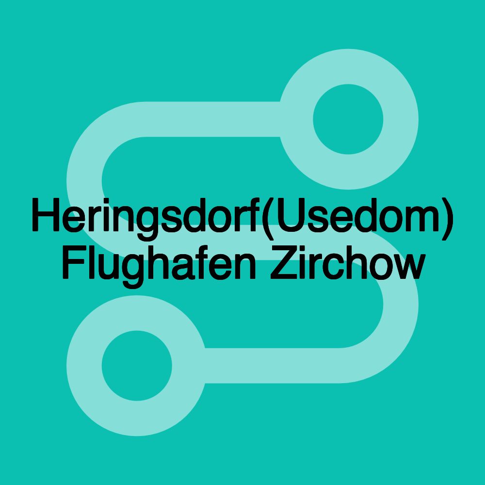 Heringsdorf(Usedom) Flughafen Zirchow