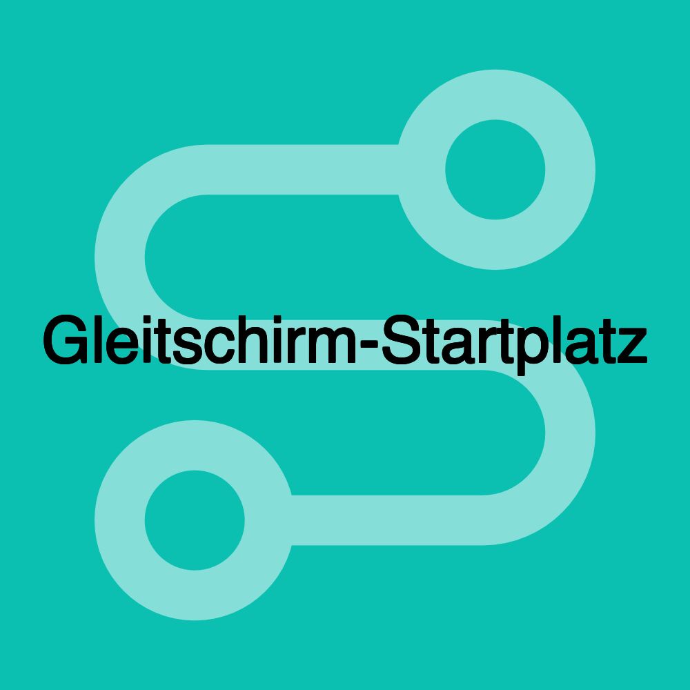 Gleitschirm-Startplatz