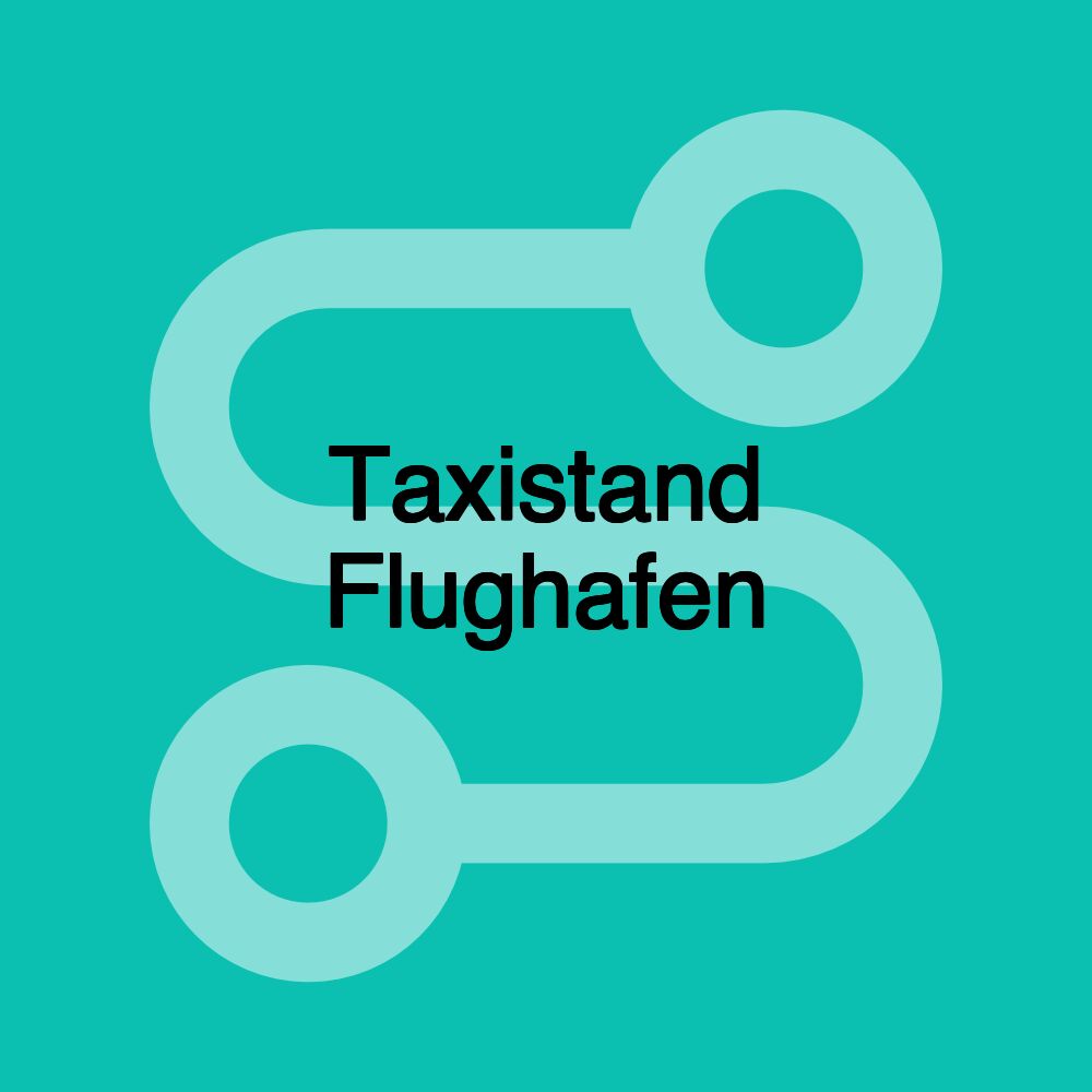 Taxistand Flughafen