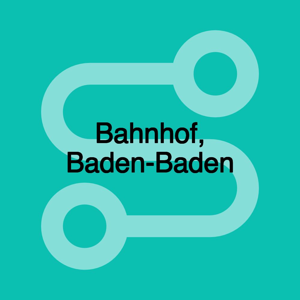 Bahnhof, Baden-Baden