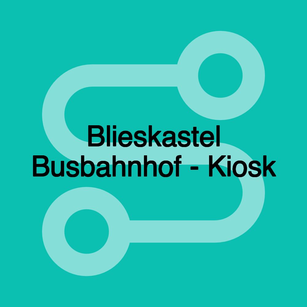 Blieskastel Busbahnhof - Kiosk