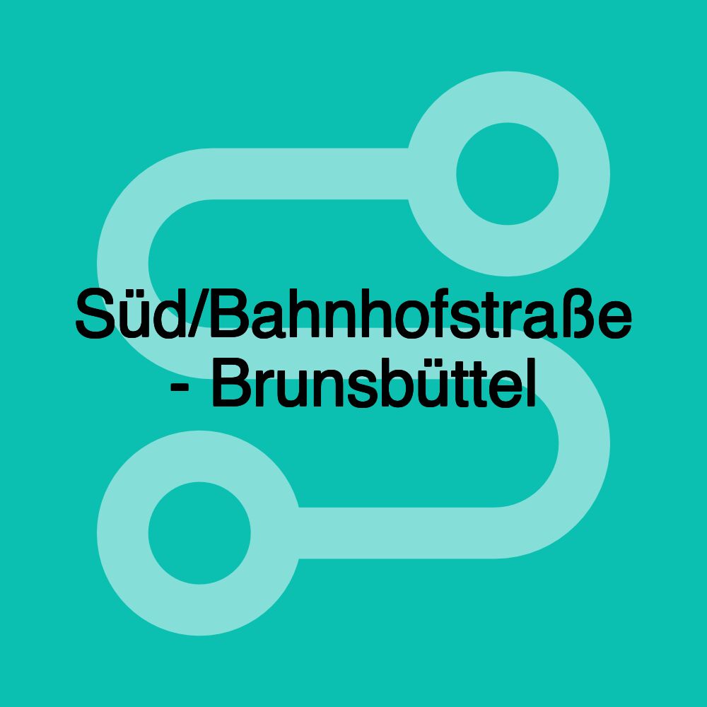 Süd/Bahnhofstraße - Brunsbüttel