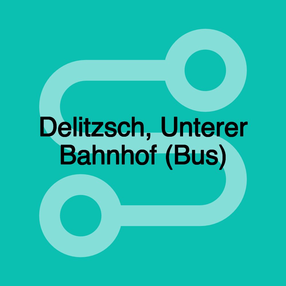 Delitzsch, Unterer Bahnhof (Bus)