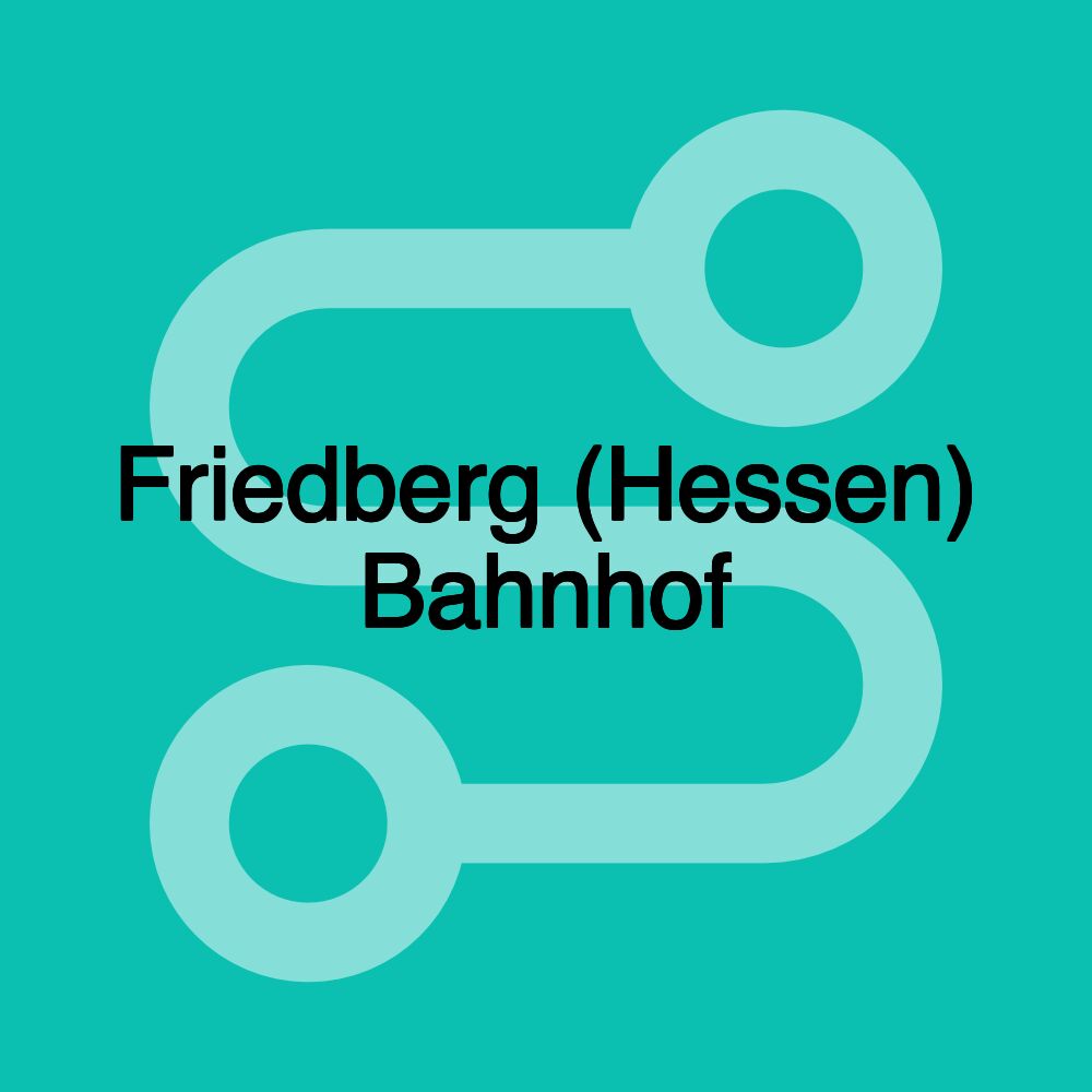 Friedberg (Hessen) Bahnhof