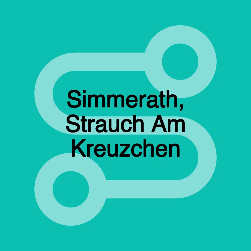 Simmerath, Strauch Am Kreuzchen