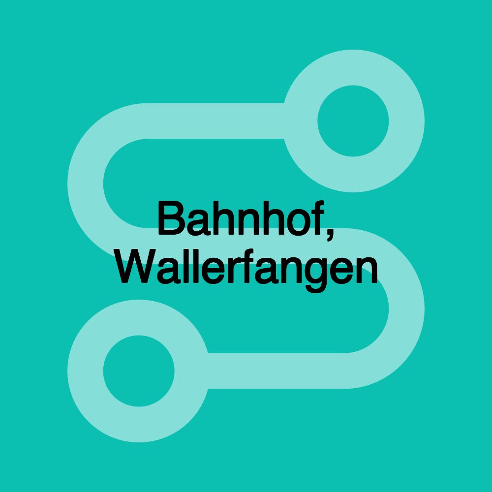 Bahnhof, Wallerfangen