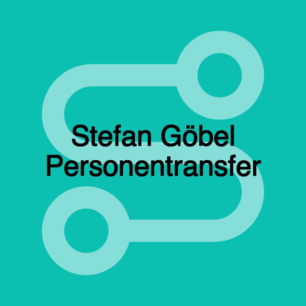 Stefan Göbel Personentransfer