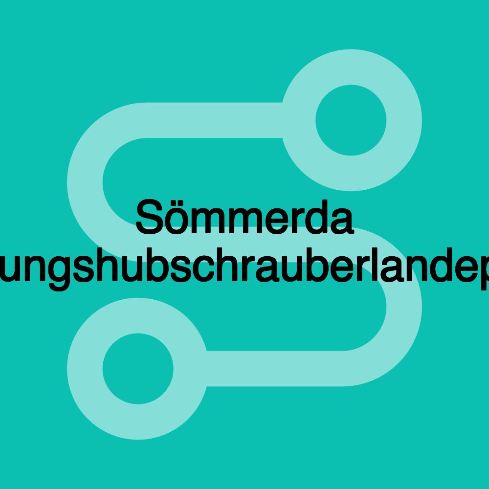 Sömmerda Rettungshubschrauberlandeplatz