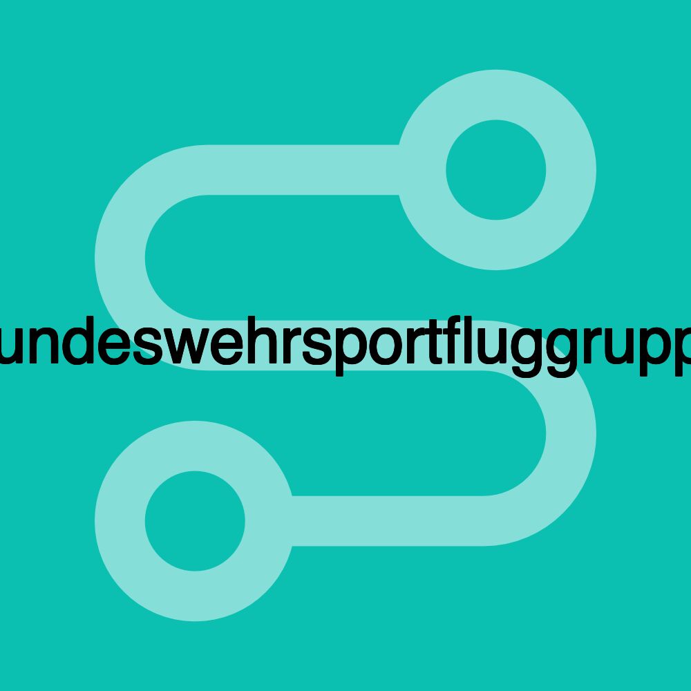 Bundeswehrsportfluggruppe