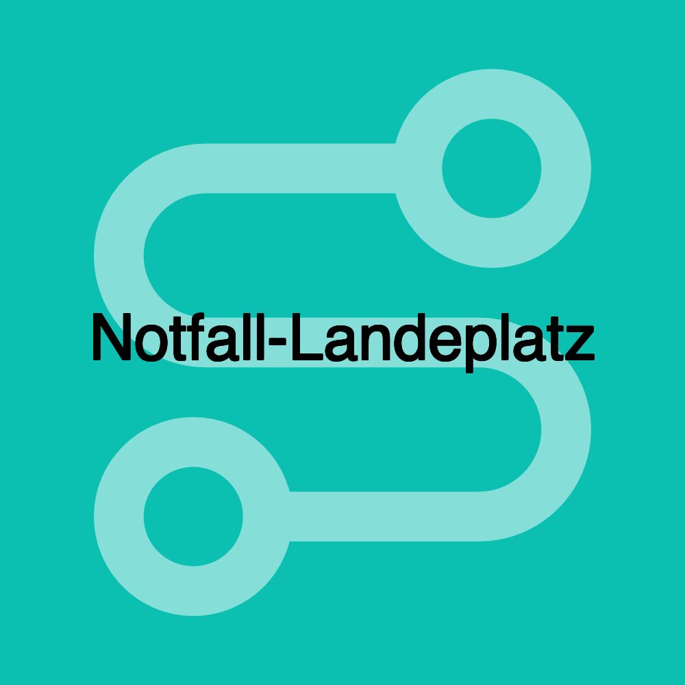 Notfall-Landeplatz