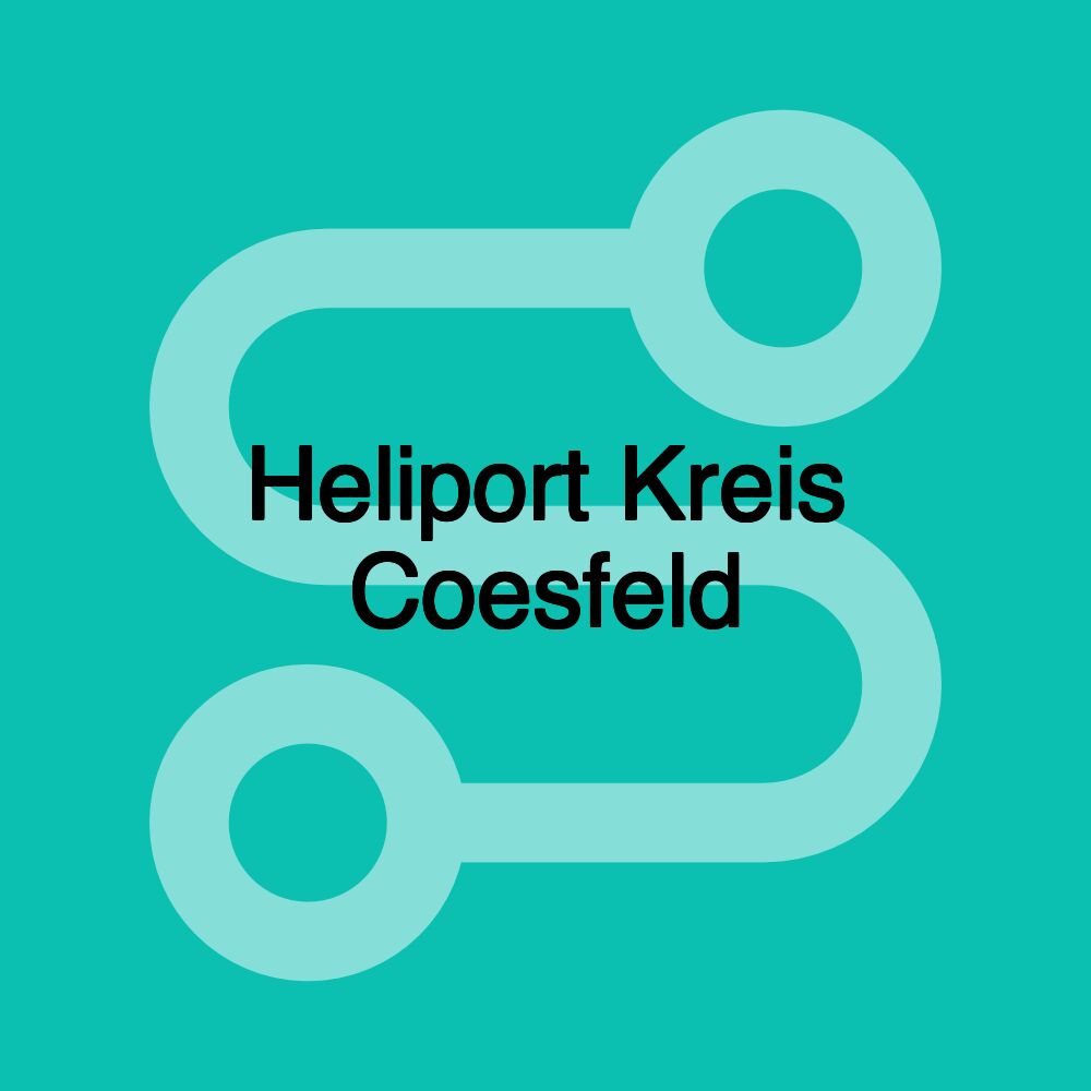 Heliport Kreis Coesfeld