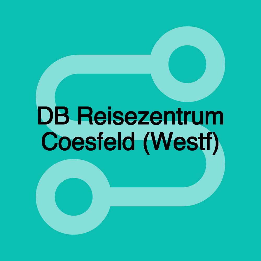 DB Reisezentrum Coesfeld (Westf)