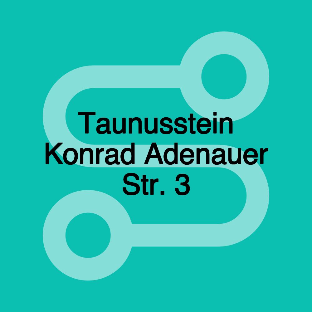 Taunusstein Konrad Adenauer Str. 3