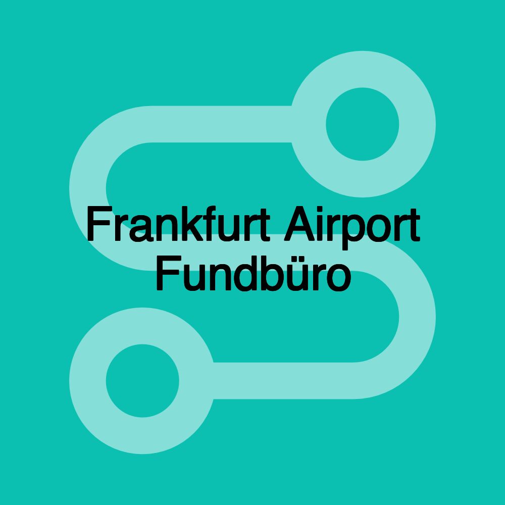 Frankfurt Airport Fundbüro