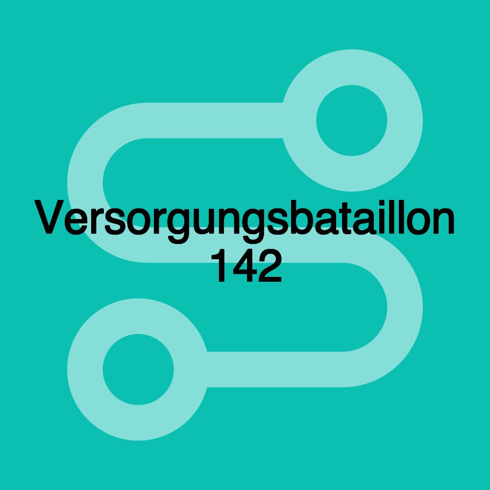 Versorgungsbataillon 142