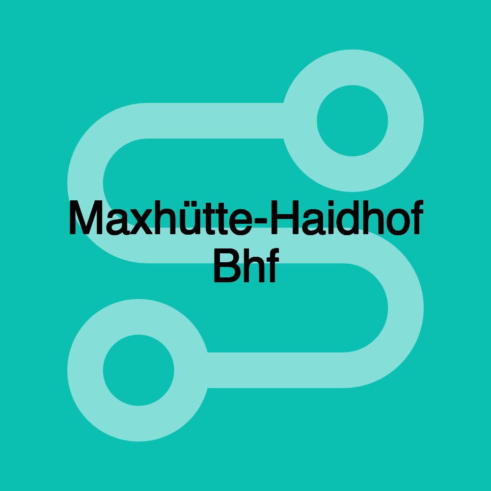 Maxhütte-Haidhof Bhf