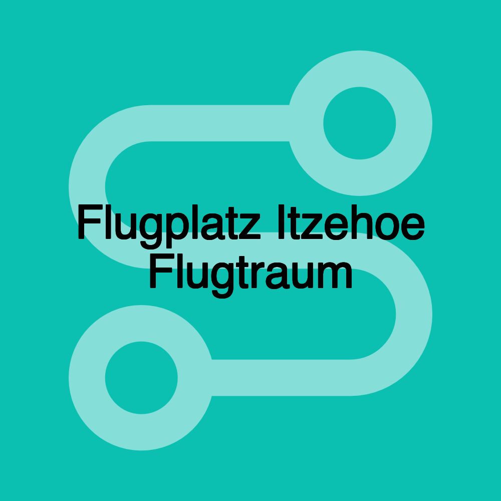 Flugplatz Itzehoe Flugtraum