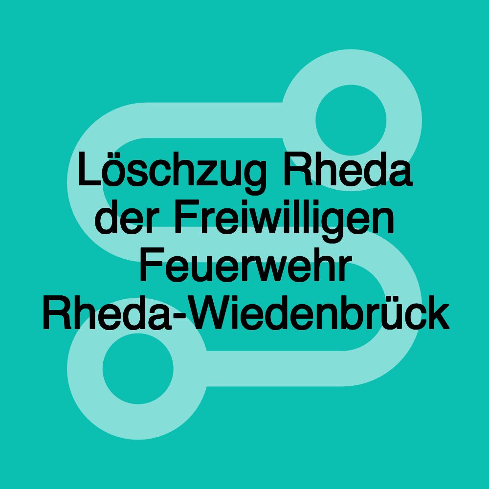 Löschzug Rheda der Freiwilligen Feuerwehr Rheda-Wiedenbrück