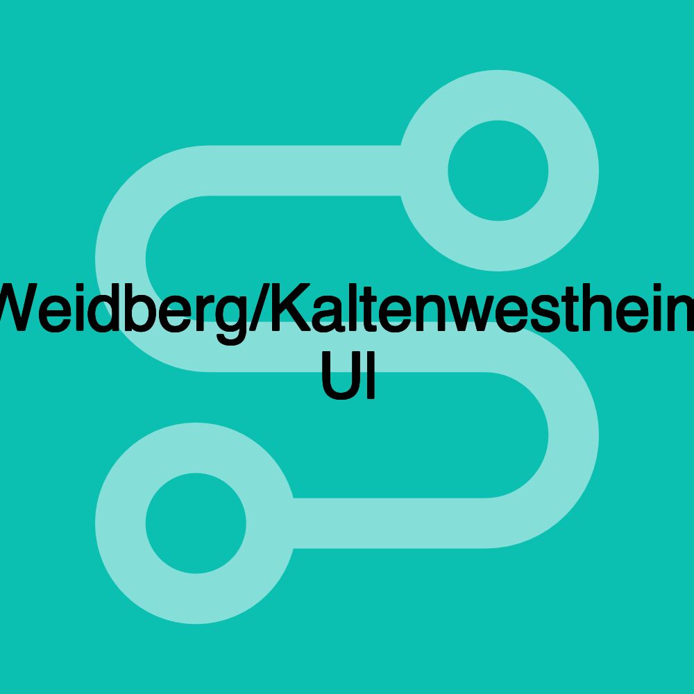 Weidberg/Kaltenwestheim Ul