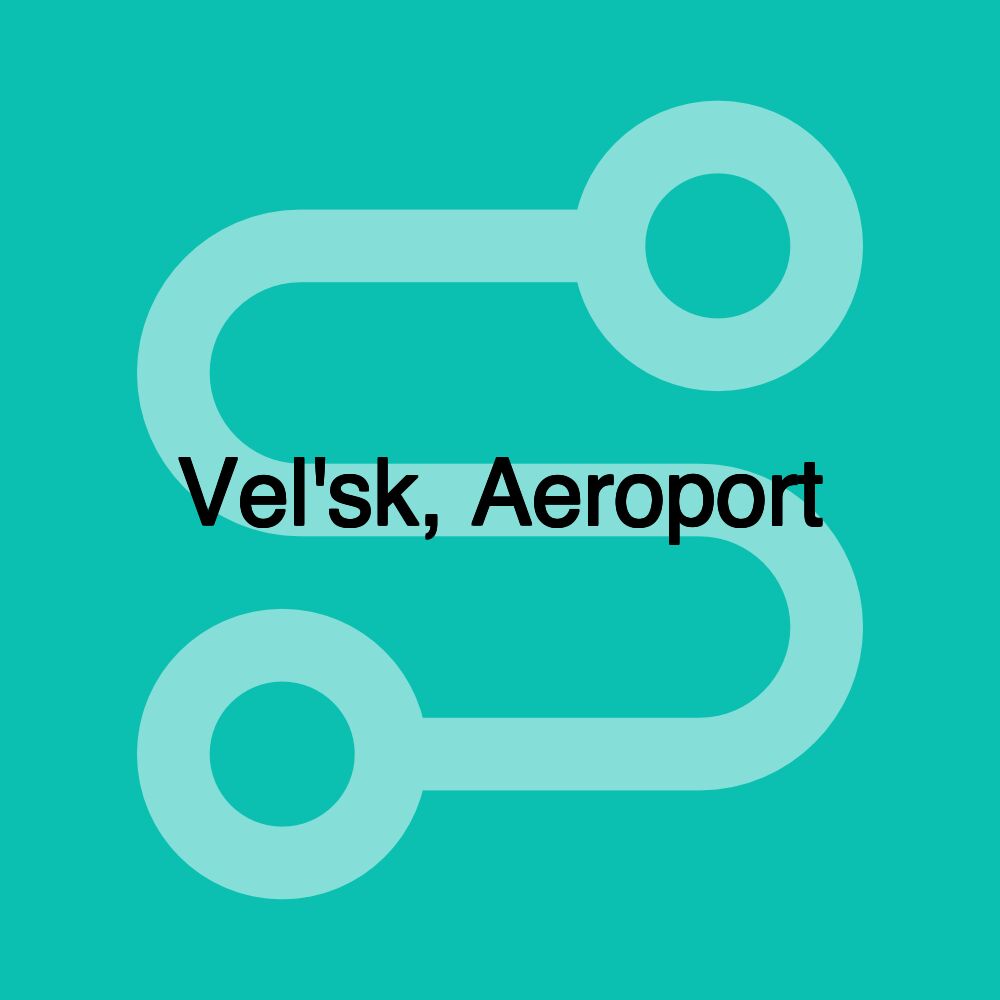 Vel'sk, Aeroport