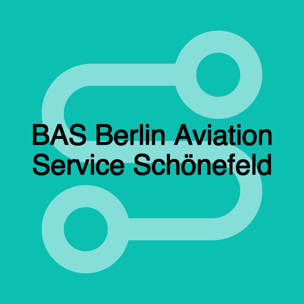 BAS Berlin Aviation Service Schönefeld