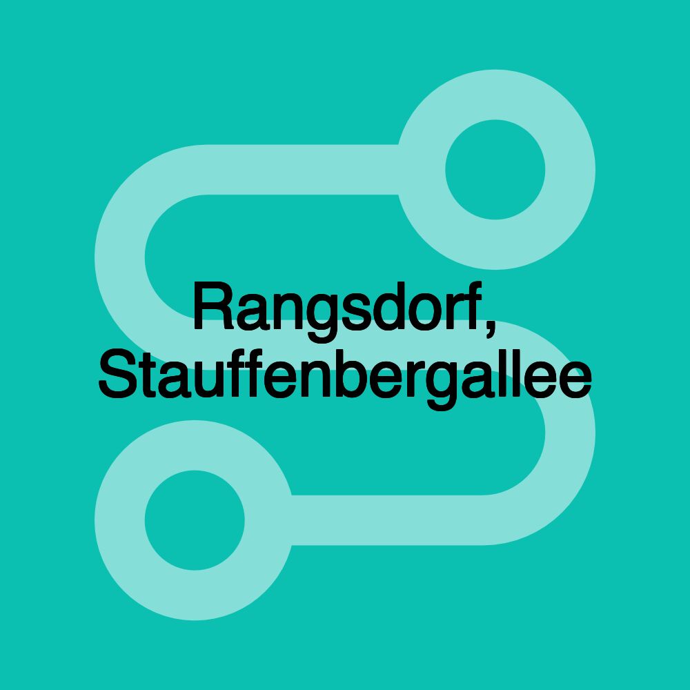 Rangsdorf, Stauffenbergallee